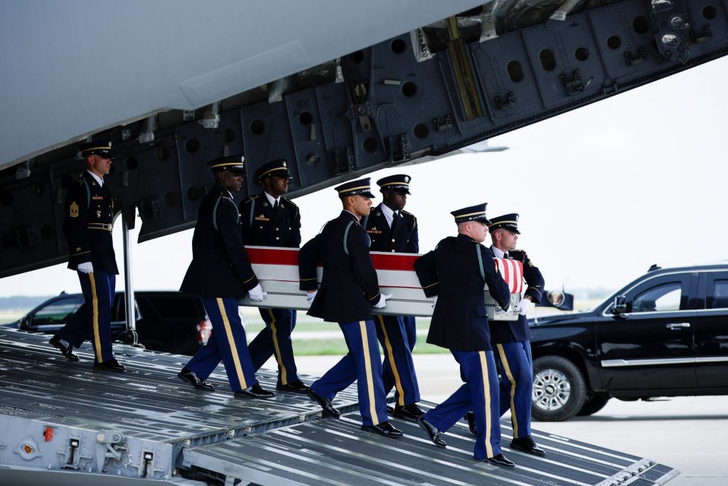 4 US soldiers killed in Iran war return to American soil
