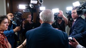 Senate returns without Lindsey Graham as Trump suggests sister as successor