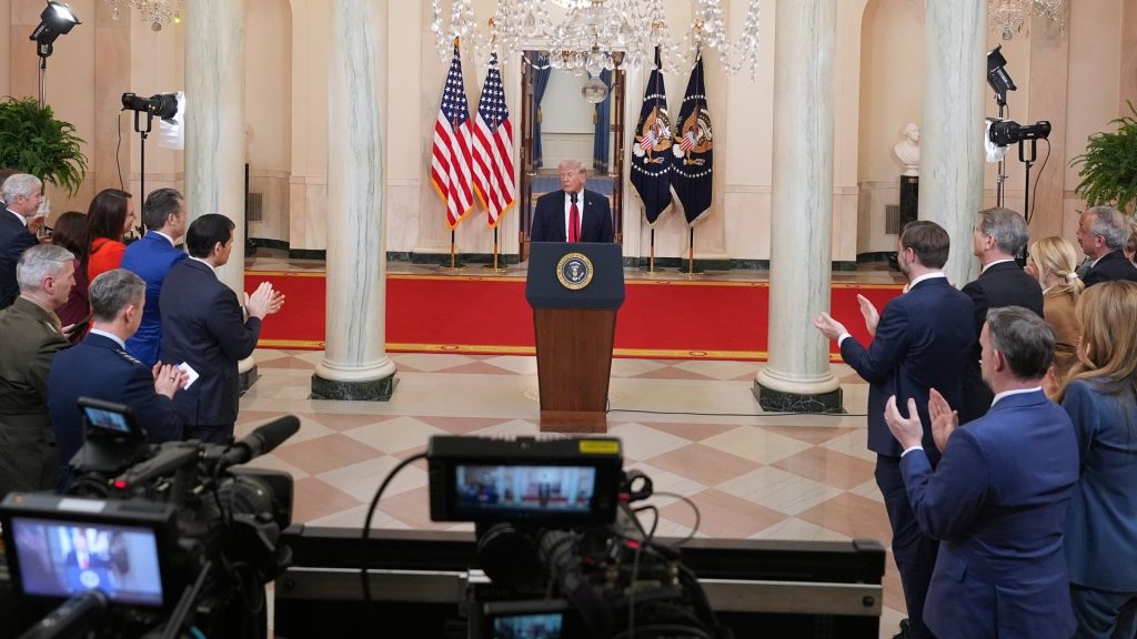 Trump promises ‘really big’ election announcement in rare prime-time address
