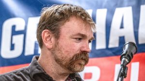 Platner quits Senate bid after allegations, lashes out at Democratic establishment