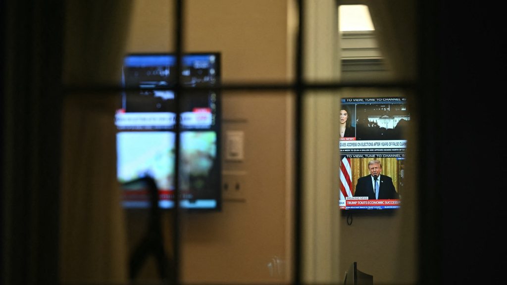 Trump demands ABC, NBC lose licenses after skipping election speech