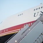 Trump says Air Force One will get ‘maxed out’ after security questions