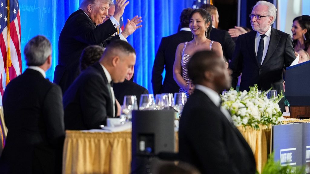 Trump, journalists mark return of WHCA dinner after April attack