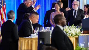 Trump, journalists mark return of WHCA dinner after April attack