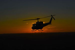 Air Force UH-1N helicopter makes emergency landing in DC after crew hears vibrations in flight
