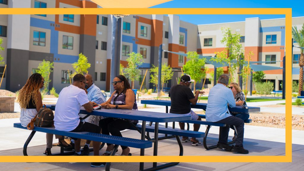 What happens when an apartment building is designed for people who can’t see