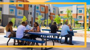 What happens when an apartment building is designed for people who can’t see
