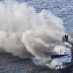 Five dead, 41 missing after Indonesian ferry catches fire