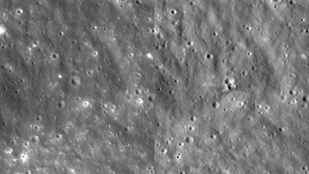 SpaceX rocket crashes into moon. Now NASA can see the damage