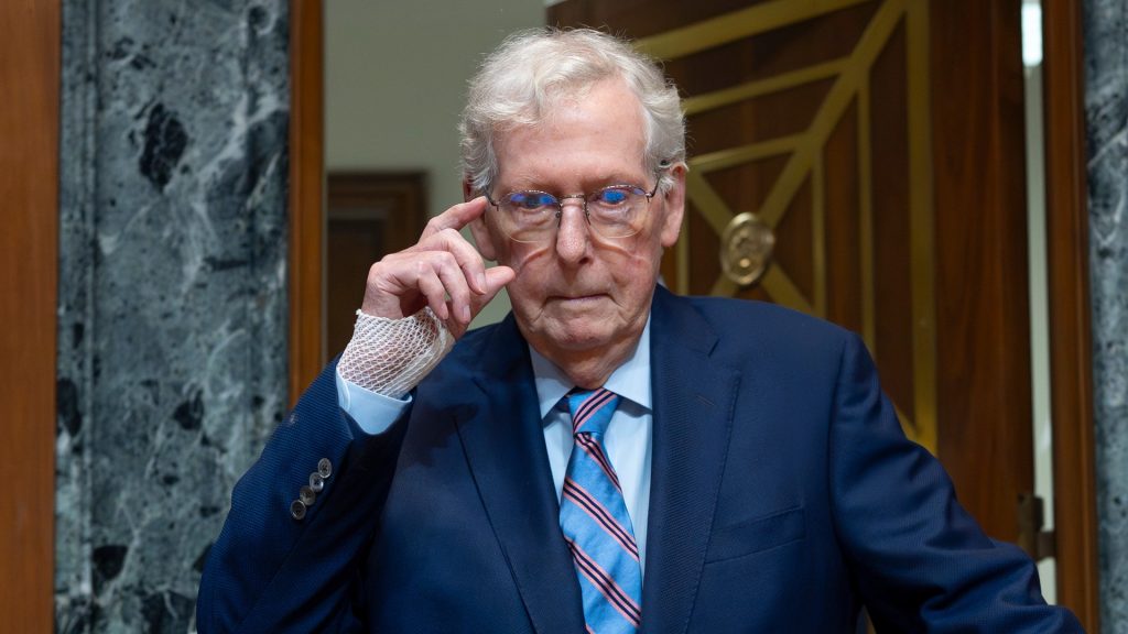 Mitch McConnell released from rehabilitation center