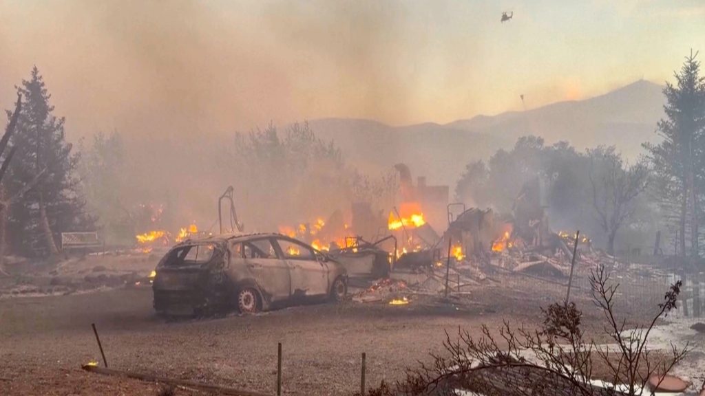 Firefighters gain ground on Hawk Fire after it destroys 32 homes