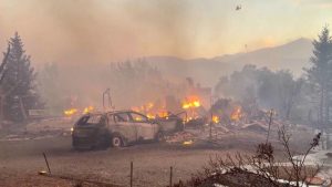Firefighters gain ground on Hawk Fire after it destroys 32 homes