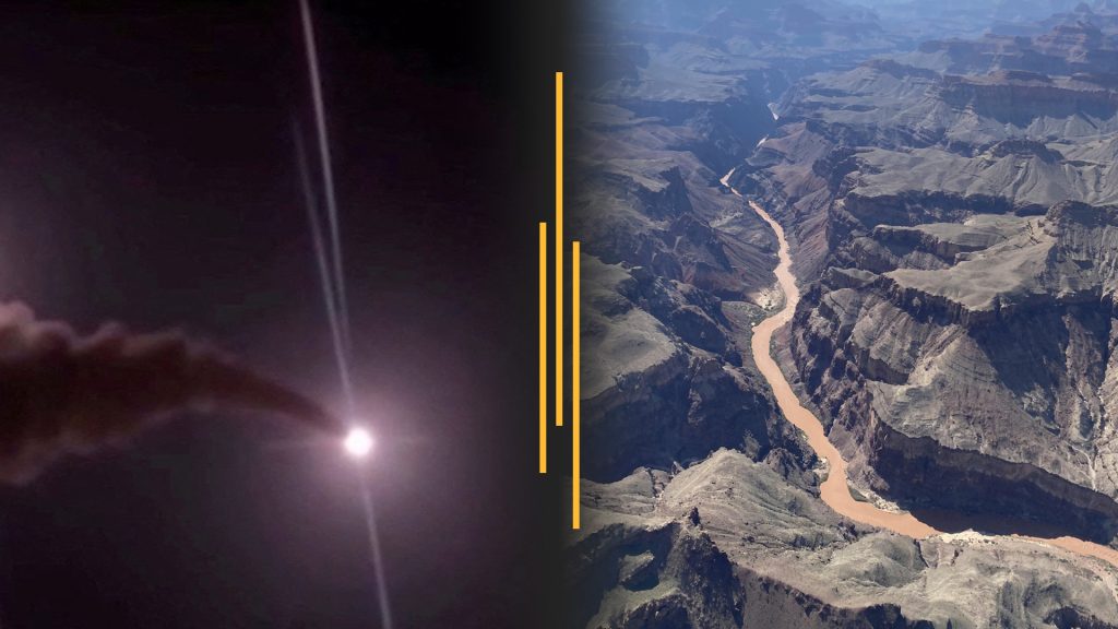 US, Iran trade attacks after months-long lull; Deadly flooding hits Grand Canyon