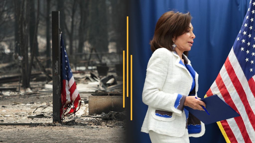 Spokane wildfire suspect arrested; Trump-Pirro rift grows over Reflecting Pool case