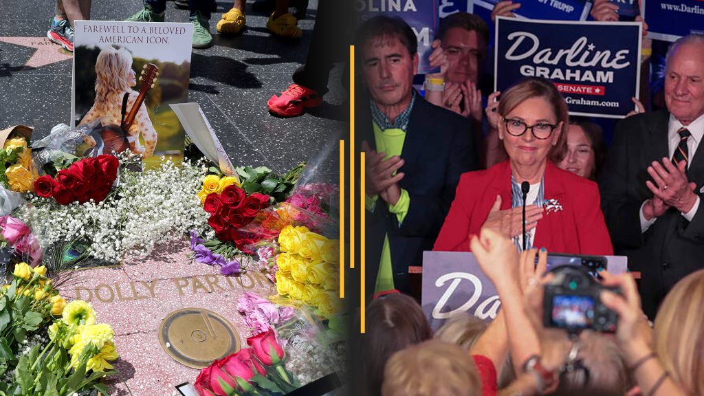 Fans remember Dolly Parton’s remarkable legacy; Darline Graham wins GOP runoff in SC