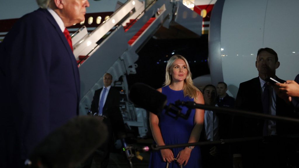 Press secretary Karoline Leavitt says she is stepping down to focus on family