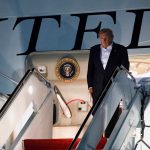 Trump swaps planes via catering truck after Iranian threats, reports say