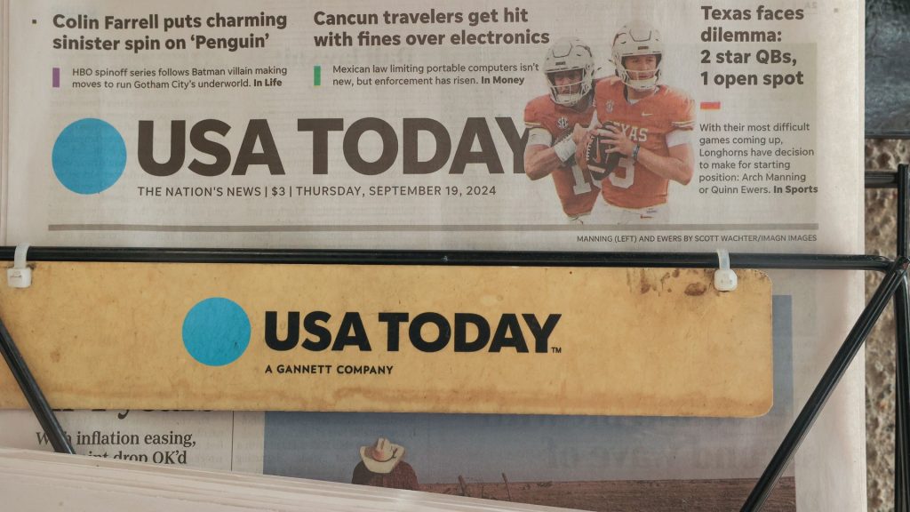 USA Today’s owner is partnering with Palantir to monetize readers’ data. Journalists nationwide aren’t happy