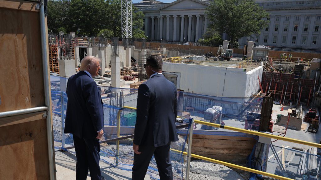 There’s already a secret bunker at the White House where Trump wants to build his: Report