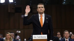 Senate Republicans advance Blanche nomination for attorney general