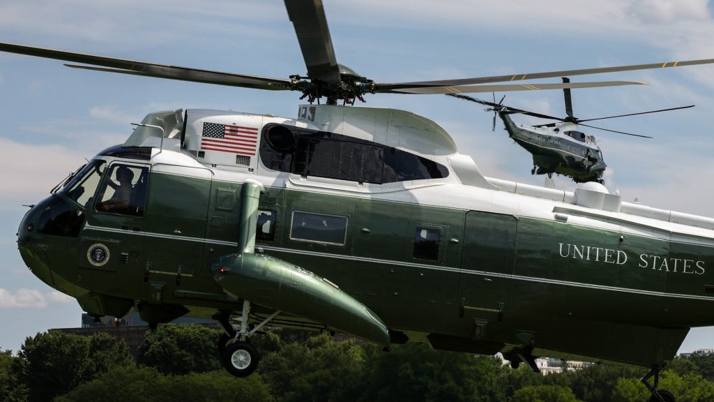 Marine One flight under investigation after safety incident with regional jet
