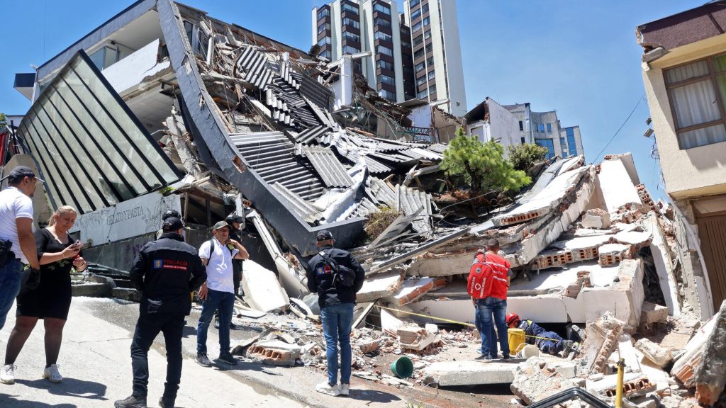 Colombia rescuers race critical window after 7.4 magnitude earthquake