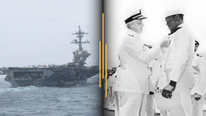 USS Lincoln finally heads home; Navy may replace Black war hero’s name with Trump on carrier