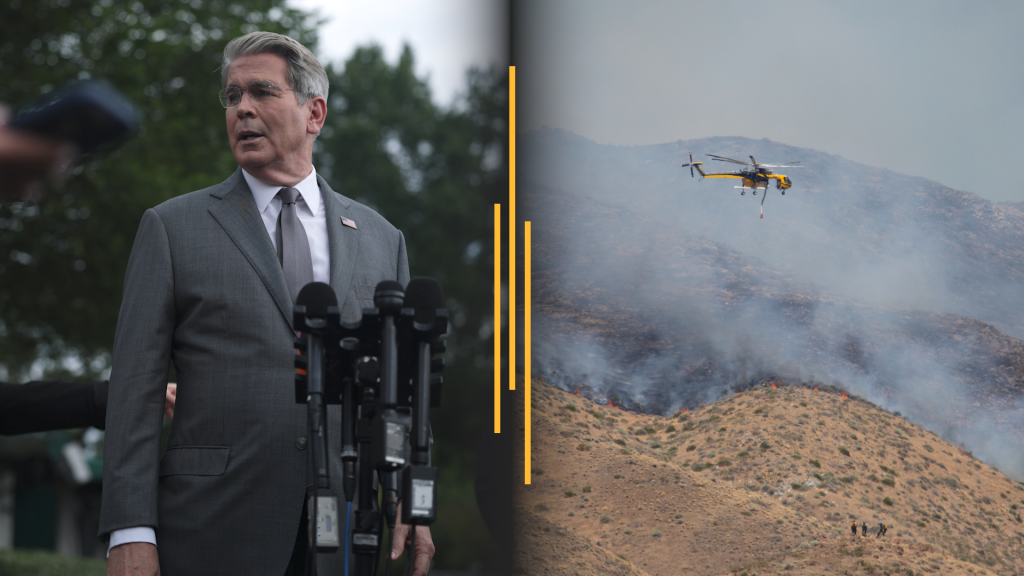 Bessent readies ‘Economic D-Day’ for Iran; Hawk Fire forces Reno evacuations
