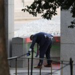 Woman charged over vandalism of World War II Memorial