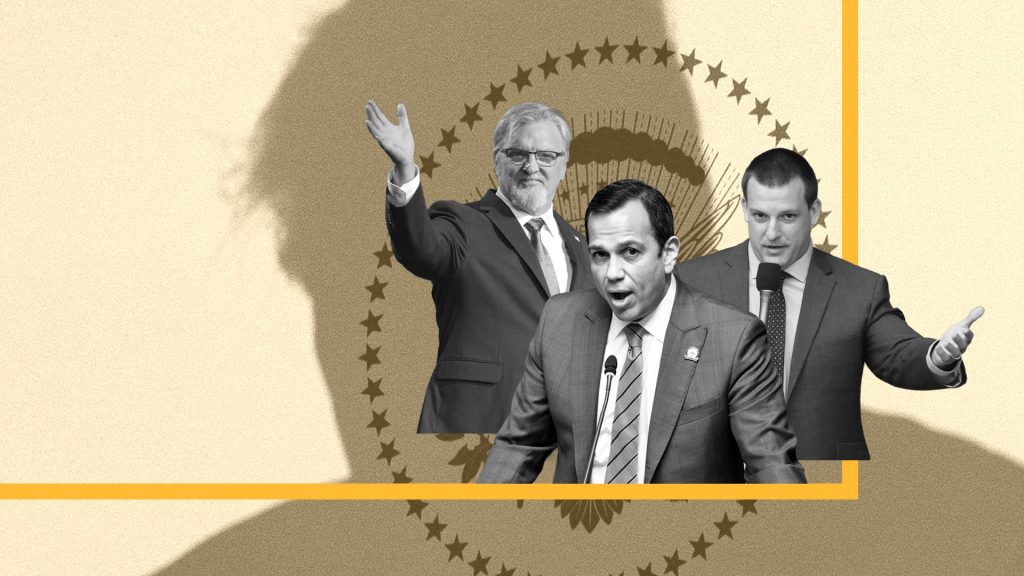 After primary wins, candidates for Congress scrub Trump and progressive views from sites