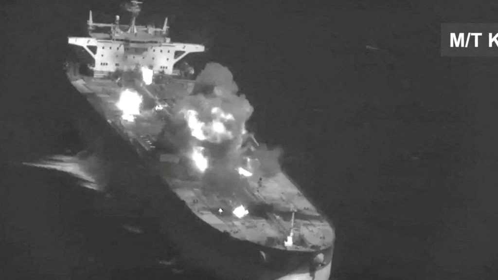 Iran warns of wider response after US strikes oil tankers