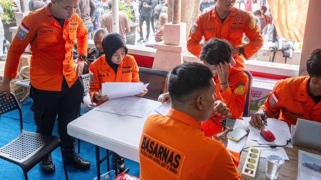 More than 130 missing after Indonesian ferry overturns in Java Sea