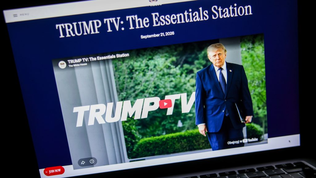White House unveils state-run ‘TrumpTV’ media channel, drawing Iran comparisons