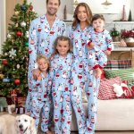 Family Christmas Pajamas for Video Calls With Relatives Far Away