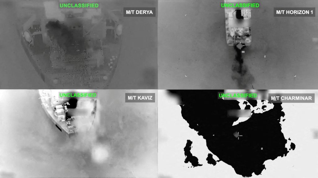 Iran and US hit tankers in biggest wave of attacks on shipping since war began
