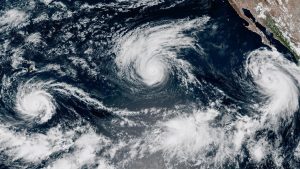 Hurricane Lowell threatens Hawaii as Marie stirs dangerous surf on West Coast
