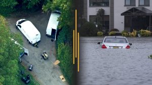 Terror plot suspected near US air base in UK; Nor’easter floods Northeast