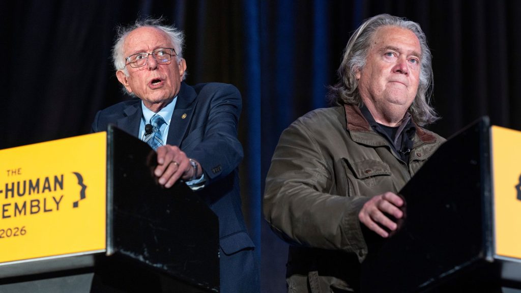 Bernie Sanders and Steve Bannon agree AI is dangerous, but not on how to fix it