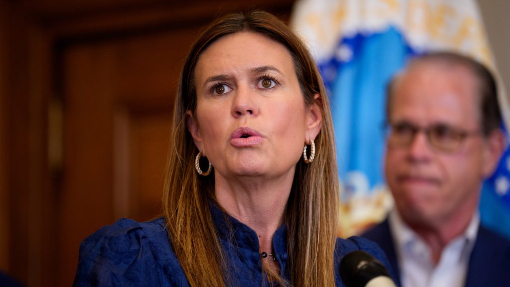 Republicans don’t like Sarah Huckabee Sanders’ new welfare ad. She doesn’t care