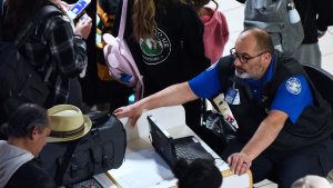 TSA loses its chairs, leaving its union worried about worker health when forced to stand