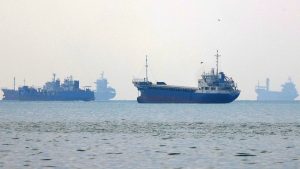 Iran banning countries that sanction it from using the Strait of Hormuz