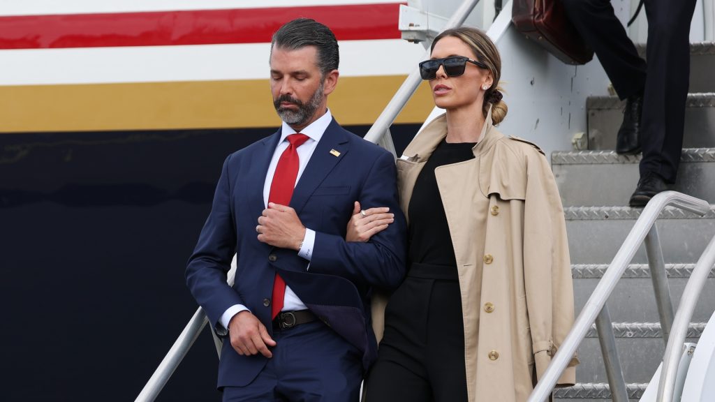 Trump Jr.’s wife confirms Putin-linked Russian oligarch partially funded wedding celebrations