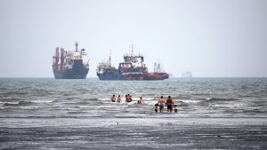 Iran says 1 dead, 4 injured after commercial ship struck in Strait of Hormuz