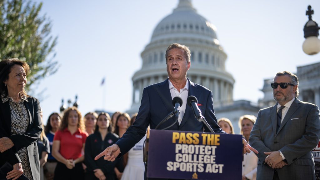 College coaches descend on Capitol Hill to push sports reform