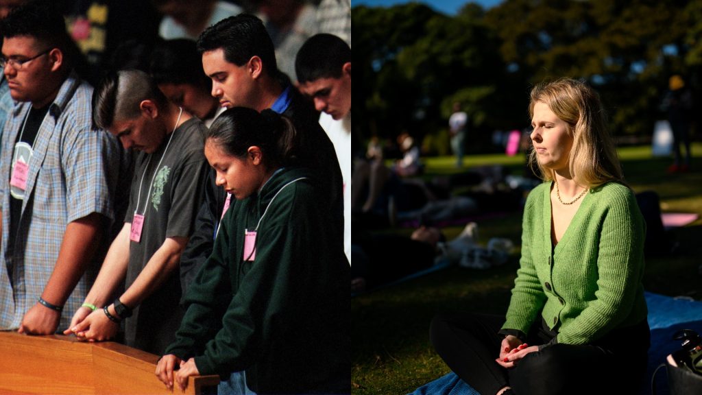 A generation expected to abandon belief is instead turning toward it
