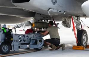 In first, Oregon Guard F-15EXs drop live bombs