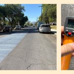 Does ‘cooling pavement’ still work after a few years of traffic? We checked.
