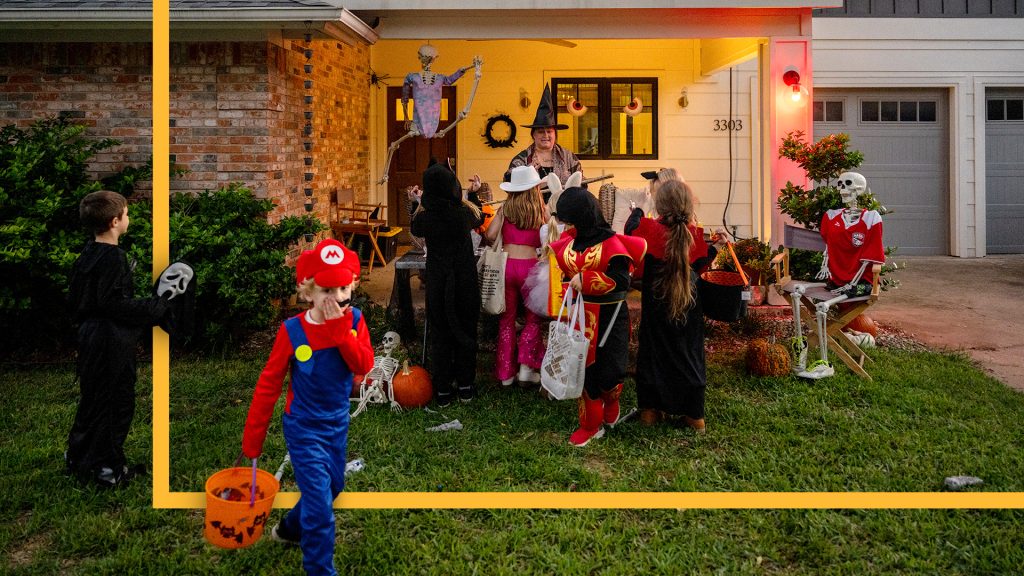 Trick-or-treating is moving to fewer streets. Some are buckling