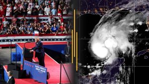 Trump heckled at Texas rally as GOP fights for votes; Isaias becomes a hurricane