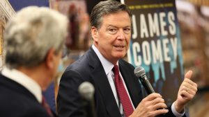 DOJ charges former FBI Director James Comey with a federal crime for third time